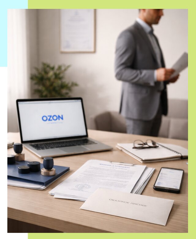 Отказное письмо для Ozon в Черемхове от 3649 р. | Сертэкс
